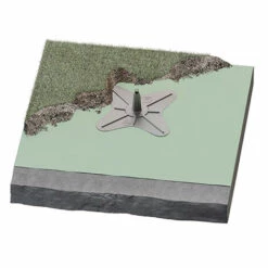 EPI - MATISERE Elément Interne Point D'ancrage - Acier Inox 316L - DD01