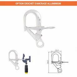 EPI - MATISERE Section D'extension De La Perche Télescopique - 1 M - FA6001601 -Equipement antichute Soldes 58173210 5