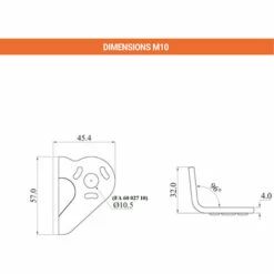 EPI - MATISERE Plaquette D'ancrage M12 - Acier - FA6002712A -Equipement antichute Soldes 58173223 3