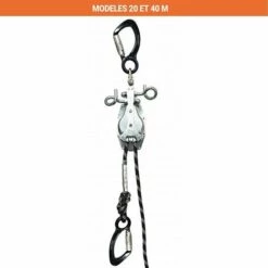 EPI - MATISERE Dispositif D'évacuation Vers Le Bas - Corde 20 M - FA7010120 -Equipement antichute Soldes 58173325 3