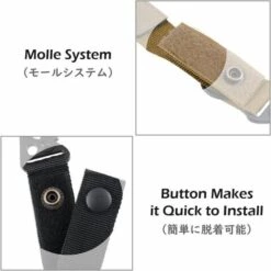 PERLE RARE Sangle En Nylon Tactique Avec Porte Clé Boucle Pince Mousqueton De Ceinture 4 Pièces Crochet Multifonctionnel Pour Plein Air Camping Randonnée(Vert) -Equipement antichute Soldes 58302939 4