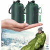 PERLE RARE Sac De Couchage De Survie, Sac De Couchage D'urgence,de Survie Léger Camping En Plein Air Randonnée-2pcs Vert -Equipement antichute Soldes 58303192 1