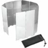 PERLE RARE Pare-Vent Pliable Rechaud 10 Pièces, Pare-Vent De Camping Pour Le Camping Et La Randonnée