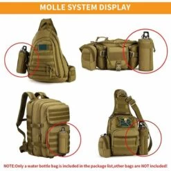 PERLE RARE Sac De Bouteille D'eau Tactique,Poches De Sac à Dos De Randonnée Militaire Pour Camping Randonnée Sport Cyclisme Escalade Fitness Voyages 10 PERLE RARE Sac De Bouteille D'eau Tactique,Poches De Sac à Dos De Randonnée Militaire Pour Camping Randonnée Sport Cyclisme Escalade Fitness Voyages -Equipement antichute Soldes 58303523 4