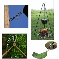 TINOR 10 Pièce Mousqueton En Acier Inoxydable Mousqueton De Fixation Clip Mousqueton étanche Résistant à La Rouille Durable Pour Sports Hamac Pêche Balançoire Camping Maison Horticulture Décoration 11 TINOR 10 Pièce Mousqueton En Acier Inoxydable Mousqueton De Fixation Clip Mousqueton étanche Résistant à La Rouille Durable Pour Sports Hamac Pêche Balançoire Camping Maison Horticulture Décoration -Equipement antichute Soldes 58345644 5