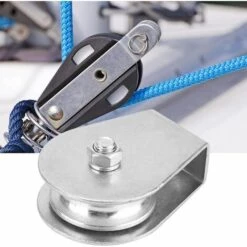 GRID COOL Bloc De Poulie, Rouleau De Poulie De Poids De Levage 0.3T Poulie Simple Rouleau De Poulie Pivotant à Faible Usure Roue De Levage Durable Pour Câble Métallique(03) 9 GRID COOL Bloc De Poulie, Rouleau De Poulie De Poids De Levage 0.3T Poulie Simple Rouleau De Poulie Pivotant à Faible Usure Roue De Levage Durable Pour Câble Métallique(03) -Equipement antichute Soldes 58348762 3