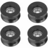 GRID COOL 4 Pcs U Poulie à Gorge 0840UU Roue Gorge Type D'U Roue De Guidage De Rouleau De Poulie En U 8x40x20.7mm (4pcs 8x40x20.7mm)