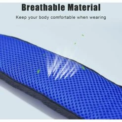 ROSIER Fauteuil Roulant, Sangle De Harnais De Ceinture De Fixation De Fauteuil Roulant Réglable, Ceinture De Sécurité élastique Antidérapante Et Respirante Pour Fauteuil Roulant (bleu)——VEBTles -Equipement antichute Soldes 58462965 4