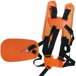 AIDUCHO Harnais Universel à Double épaule Réglable Ceinture Rembourrée Pour Coupe-broussailles, Tondeuses, Tondeuses, Jardinage, Jardinage, élécateur De Puissance En Nylon - Orange -Equipement antichute Soldes 58489528 4