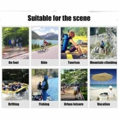 AOUGO Lot De 6 Mousquetons à Anneau En D Verrouillable En Aluminium Pour Camping, Voyage, Pêche, Randonnée. -Equipement antichute Soldes 58575986 5