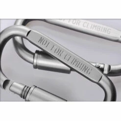 SUPERSELLER 5 Pièces En Alliage D'aluminium D Forme Mousqueton Vis Serrure Bouteille Crochet Boucle Suspendu Cadenas Porte-clés Camping Randonnée -Equipement antichute Soldes 58674611 5