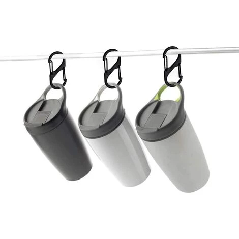 HIASDFLS Clips De Mousqueton Mini S 30 Pièces, Petit Mousqueton, 8 Mousquetons, Clip Porte-Clés À Double Ressort, Serrure À La Maison, Randonnée En Plein Air, Pêche, Camping, Voyage (Noir) 5 HIASDFLS Clips De Mousqueton Mini S 30 Pièces, Petit Mousqueton, 8 Mousquetons, Clip Porte-Clés À Double Ressort, Serrure À La Maison, Randonnée En Plein Air, Pêche, Camping, Voyage (Noir) – Image 3