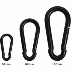 GDRHVFD Mousqueton En Acier Robuste Pour Le Camping, La Randonnée, Le Hamac 9 GDRHVFD Mousqueton En Acier Robuste Pour Le Camping, La Randonnée, Le Hamac -Equipement antichute Soldes 58696977 3