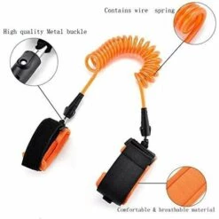 MODOU 2 Pack Bébé Ceinture Anti-perdue, Bébé Enfants Safty Anti Perdu Ceinture Main Main Poignet Lien Bungee Leash Safety Toddler Harnais, Aide Voyage -Equipement antichute Soldes 58751621 2