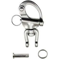 BARES Mousqueton Pivotant à Emerillon 2 Pièces Manille Inox Maillons Rapides En Acier Inoxydable 316 Mousqueton Inox Marine Crochet Attelage Crochet à Ressort Rapide Pour Drisse Voilier 70 Mm 11 BARES Mousqueton Pivotant à Emerillon 2 Pièces Manille Inox Maillons Rapides En Acier Inoxydable 316 Mousqueton Inox Marine Crochet Attelage Crochet à Ressort Rapide Pour Drisse Voilier 70 Mm -Equipement antichute Soldes 58784370 5