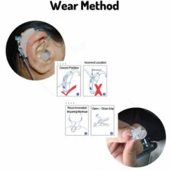 TANCYCO Corde à Suspendre Portable Anti Perte Pour Enfants Et Adultes Aide Auditive Corde Fixe Anti Chute Corde De Protection (Bleu Foncé) -Equipement antichute Soldes 59001149 5