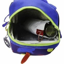 HIASDFLS Mini-Sac À Dos École Maternelle Sac À Dos En Oxford Avec Harnais De Sécurité Enfant Sac Repas Sac En Motif Dinosaure Sac Pour Bébé Commance À Marcher -Equipement antichute Soldes 59008131 5
