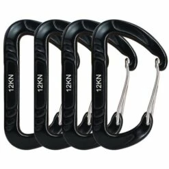 MONLY Mousquetons De Survie En Aluminium Pour Hamacs, équipement De Camping, Crochet, Boucle Paracorde, Pour Camping En Plein Air, 7075