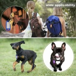 PERLE RARE 40pcs Porte Étiquettes Cle à Bagages En Plastique De Voyage Avec Porte-clés Etiquette D'identification Porte-Clés (8 Couleurs) -Equipement antichute Soldes 59324966 5