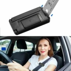 LTS FAFA Lot De 4 Clips De Ceinture De Sécurité Réglables Pour Ceintures De Sécurité De Voiture Enfants Adultes - Noir -Equipement antichute Soldes 59654752 4