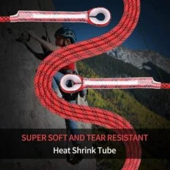 DENUOTOP Corde D’Escalade En Rappel Auxiliaire En Polyester/NylonCharge Pour Alpinisme Sauvetage 10m -Equipement antichute Soldes 59859379 3