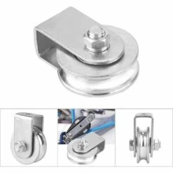 QERSTA Accessoire De Levage,Poulie Rotative à Poulie Simple De 0,3 Tonne De Charge (Half-pack Acyclic Bearing) 11 QERSTA Accessoire De Levage,Poulie Rotative à Poulie Simple De 0,3 Tonne De Charge (Half-pack Acyclic Bearing) -Equipement antichute Soldes 60029660 5