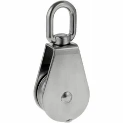 STARLIGHT Poulie M50 Pivotant En Acier Inoxydable 304, M50 Seul Poulie Bloc，Poulie De Levage Capacité De Chargement,STAR.L -Equipement antichute Soldes 60064413 4