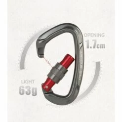 ELLE 25kN Mousqueton, Mousquetons En Aluminium, Pour Hamacs, Balançoire De Yoga, Camping, Porte-clés, Chiens Verrouillables(noir) 10 ELLE 25kN Mousqueton, Mousquetons En Aluminium, Pour Hamacs, Balançoire De Yoga, Camping, Porte-clés, Chiens Verrouillables(noir) -Equipement antichute Soldes 60160456 4