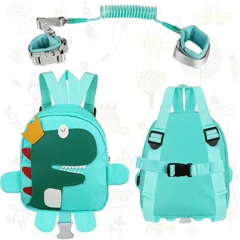 PERLE RARE Harnais De Sécurité Enfant, Sac à Dos Avec Sécurité Laisse, 1.5 M Anti Perdu Poignet Ceinture Pour Bébé Rênes De Sécurité Laisse Bracelet Poignet Lien Laisse (dinosaure) 5 PERLE RARE Harnais De Sécurité Enfant, Sac à Dos Avec Sécurité Laisse, 1.5 M Anti Perdu Poignet Ceinture Pour Bébé Rênes De Sécurité Laisse Bracelet Poignet Lien Laisse (dinosaure) – Image 3