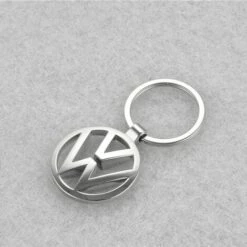 PERLE RARE VW Volkswagen Keyring – KR16-05/VW – Porte-clés Logo VW -Brillant – Chrome Argent -Equipement antichute Soldes 60256147 3