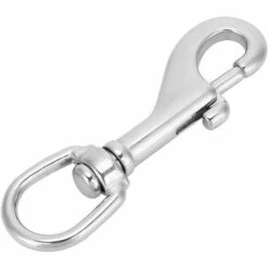 PERLE RARE Mousqueton Pivotant, Mousqueton En Acier Inoxydable 316 Avec Crochet En Acier Inoxydable Pour Chaînes De Plongée Pour Animaux De Compagnie65mm -Equipement antichute Soldes 60256547 4