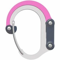 PERLE RARE Mousqueton Avec Crochet Pliable Pivotant Pour Camping, Voyage, Aventure, Sports, Accessoires De Plein Air.