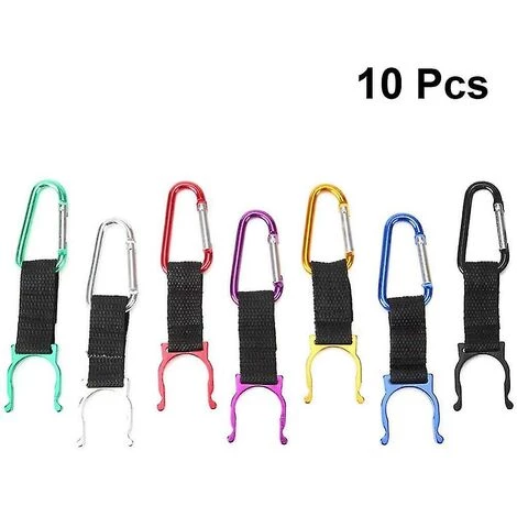 Ensoleillé 10pcs Bouteille D’eau Clip Bouteille Suspendue Boucle Clip Portable Water Bott 3 Ensoleillé 10pcs Bouteille D’eau Clip Bouteille Suspendue Boucle Clip Portable Water Bott
