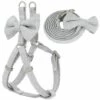 Harnais Double Couche Pour Chien, Ensemble De Collier Réglable, Doux Et Mignon, Avec Nœud, Pour Petit Et Moyen Animal FUIENKO -Equipement antichute Soldes 60419035 1