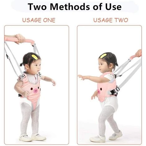 HEGUYEY Harnais De Marche Pour Bébé, Harnais Bebe, Trotteur Aide à La Marche Des Tout-petits De Sécurité Enfant Réglable Bretelles Aide à La Marche Bébé Marche Protection Ceinture Pour 6-27 Mois Filles 6 HEGUYEY Harnais De Marche Pour Bébé, Harnais Bebe, Trotteur Aide à La Marche Des Tout-petits De Sécurité Enfant Réglable Bretelles Aide à La Marche Bébé Marche Protection Ceinture Pour 6-27 Mois Filles – Image 4