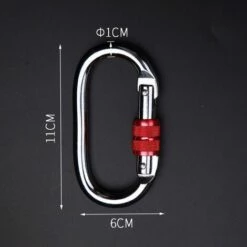 LITZEE Nouveau 2pcs Twist Coffre-myrtillainer Des Clips, Conserve 1200 Kg, Mousqueton En Aluminium De Verrouillage Automatique, Pour Hamacs, Chaîne Clé, Chiens De Serrure Accessoires 10 LITZEE Nouveau 2pcs Twist Coffre-myrtillainer Des Clips, Conserve 1200 Kg, Mousqueton En Aluminium De Verrouillage Automatique, Pour Hamacs, Chaîne Clé, Chiens De Serrure Accessoires -Equipement antichute Soldes 60480053 4