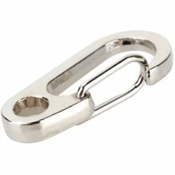 YD Outdoor Camping Hiking Carabiner Hook Stainless Steel Keychain Buckle Release Keyring -Equipement antichute Soldes 60495882 3