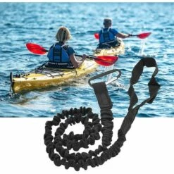 LTS FAFA Kayak Paddle Leash Longe De Sécurité Anti-perte Outil De Sécurité En Corde Enroulée Extensible - 1pc -Equipement antichute Soldes 60855529 3