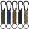 MACARON Porte-clés En Paracorde Avec Mousqueton, Lanière Tressée Pour Clés, Couteau, Lampe De Poche, Camping, Randonnée, Sac à Dos Pour Homme Et Femme, 5 Couleurs LO-Ron -Equipement antichute Soldes 60885580 1