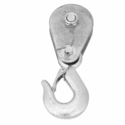 NAXUNNN Bloc De Poulie De Roue Unique Bloc De Poulie De Corde De Levage En Acier Haute Résistance Avec Crochet Bloc De Poulie Simple Pour Le Glissement De Câble De Skis Ménagers(1 Tons) -Equipement antichute Soldes 61037586 5