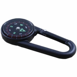 QERSTA Mini Boussole Nouveau Mousqueton En Métal De Randonnée, Porte-clés Boussole De Haute Qualité, Camping Randonnée -Equipement antichute Soldes 61062770 2