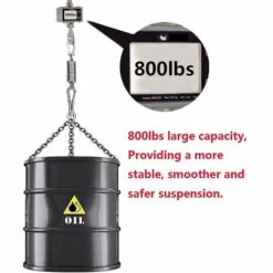 LTS FAFA Ensemble De Suspension Pour Sac Lourd, Chaîne Pivotante En Acier Inoxydable Avec Mousquetons Et Ressort Compatible Avec Sac De Frappe, Balançoire De Gym, Trapèze, Hamac, Capacité De 800 Lb -Equipement antichute Soldes 61134201 3