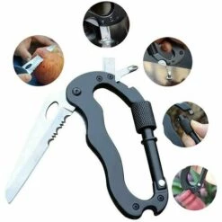 NAXUNNN Multi-function Carabiner Outdoor Tool -Equipement antichute Soldes 61255077 3