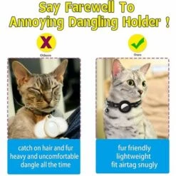 DECKON Collier Pour Chat Airtag, Collier Réfléchissant Pour Chat Airtag Avec Cloche Et Support étanche En Silicone Airtag Purple 10 DECKON Collier Pour Chat Airtag, Collier Réfléchissant Pour Chat Airtag Avec Cloche Et Support étanche En Silicone Airtag Purple -Equipement antichute Soldes 61255660 4