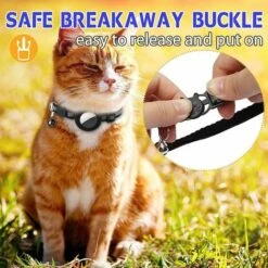 DECKON Collier Pour Chat Airtag, Collier Réfléchissant Pour Chat Airtag Avec Cloche Et Support étanche En Silicone Airtag Blue-Black 9 DECKON Collier Pour Chat Airtag, Collier Réfléchissant Pour Chat Airtag Avec Cloche Et Support étanche En Silicone Airtag Blue-Black -Equipement antichute Soldes 61256070 3