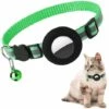 DECKON Collier Pour Chat Airtag, Collier Réfléchissant Pour Chat Airtag Avec Cloche Et Support étanche En Silicone Airtag Green-Black 2 DECKON Collier Pour Chat Airtag, Collier Réfléchissant Pour Chat Airtag Avec Cloche Et Support étanche En Silicone Airtag Green-Black -Equipement antichute Soldes 61256104 1