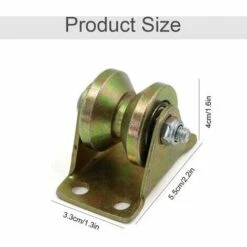 GRID COOL Poulie De Levage De Grue 3 Morceaux De Couleur à Faible Bruit D'acier Inoxydable Enduite -Equipement antichute Soldes 61656985 2