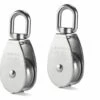 EINEMGELD Poulie En Acier Inox 304 M25 Poulie De Levage 400kg 2 Pièces -Equipement antichute Soldes 62317653 1