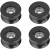 EINEMGELD Grow-U-Groove Roue De Guidage à Rouleaux De Poulie 8x40x20.7mm 4 Pièces 0840UU Type U -Equipement antichute Soldes 62317791 1