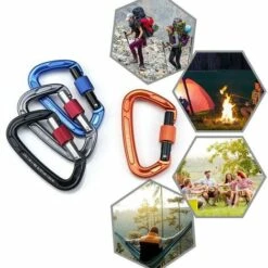 SINCèREETALI Mousqueton Master Lock, Rope Glide Crochet De Sécurité Pour élingue De Travail Aérien (Bleu) -Equipement antichute Soldes 63508114 5